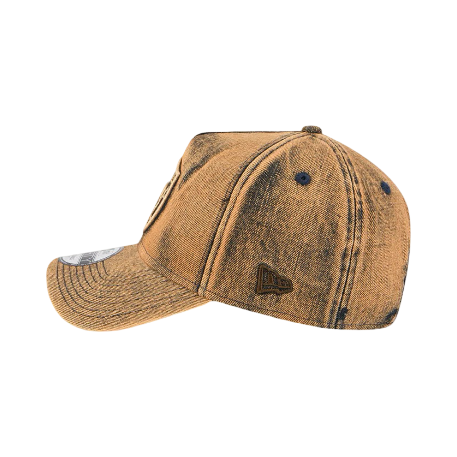 New Era 9Forty A-Frame Overwash DenimLas Vegas Raiders Bronze Gold Snapback Cap