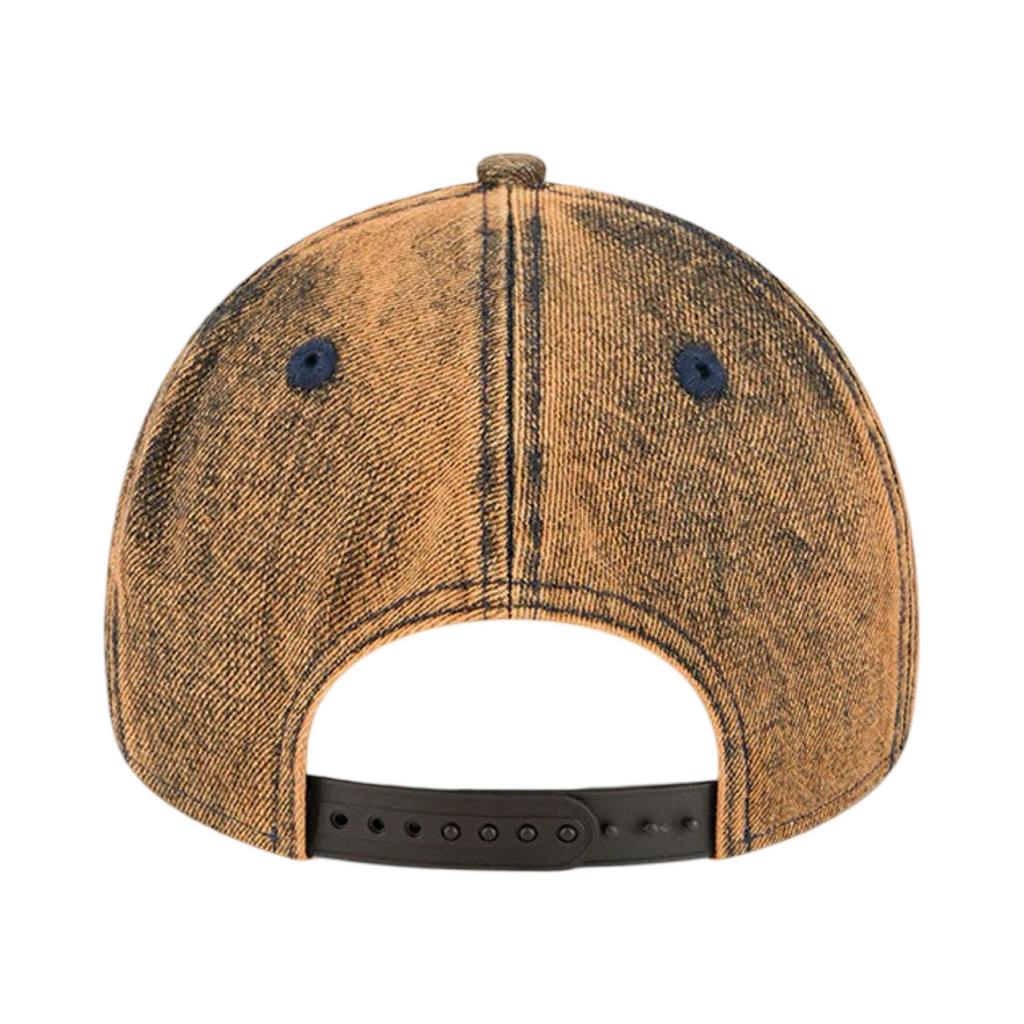 New Era 9Forty A-Frame Overwash DenimLas Vegas Raiders Bronze Gold Snapback Cap