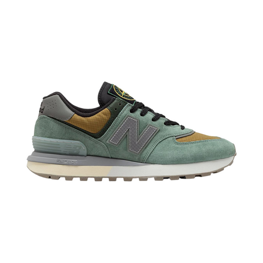 Stone Island x New Balance 574 Light Green