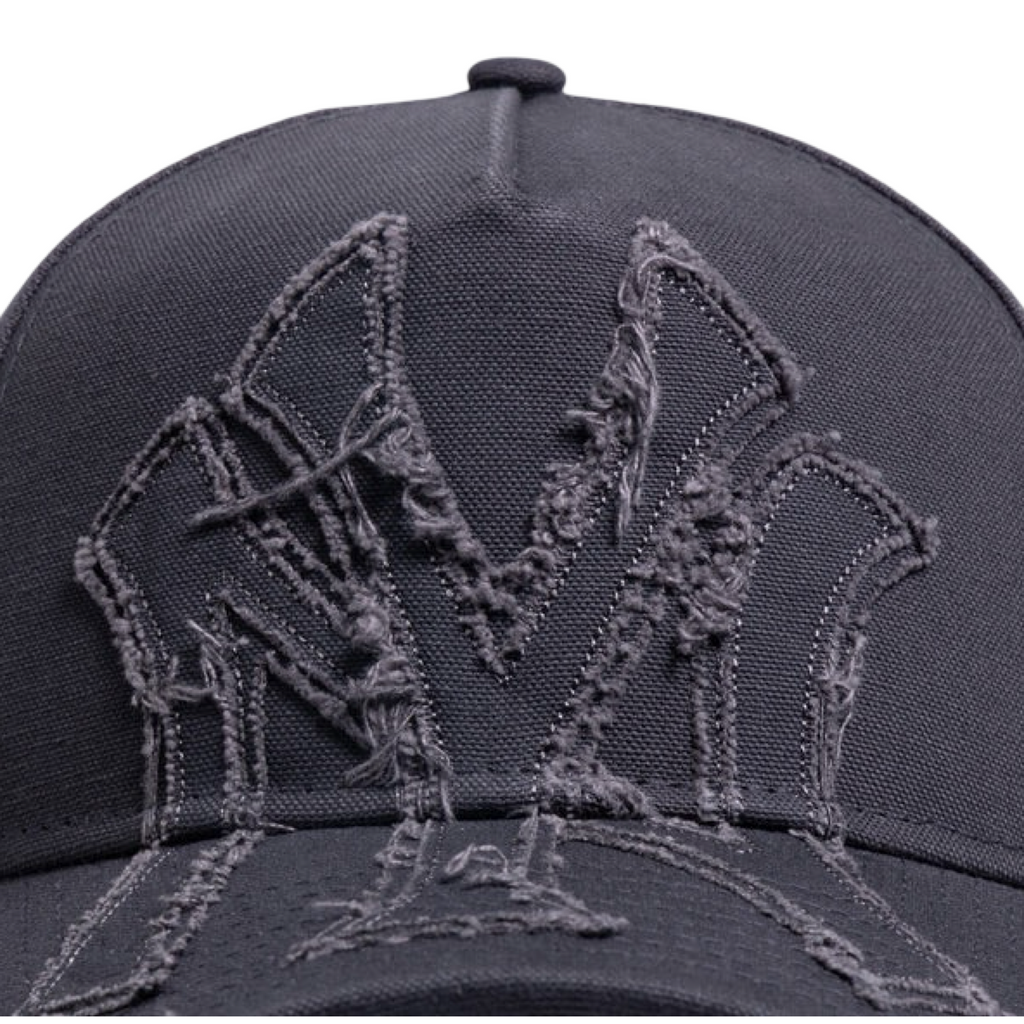 New Era 940 A-Frame Applique Distress Snapback New York Yankees Navy Cap