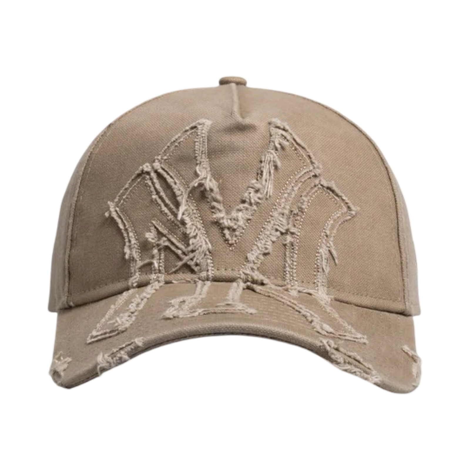 New Era 940 A-Frame Applique Distress Snapback New York Yankees Khaki Cap