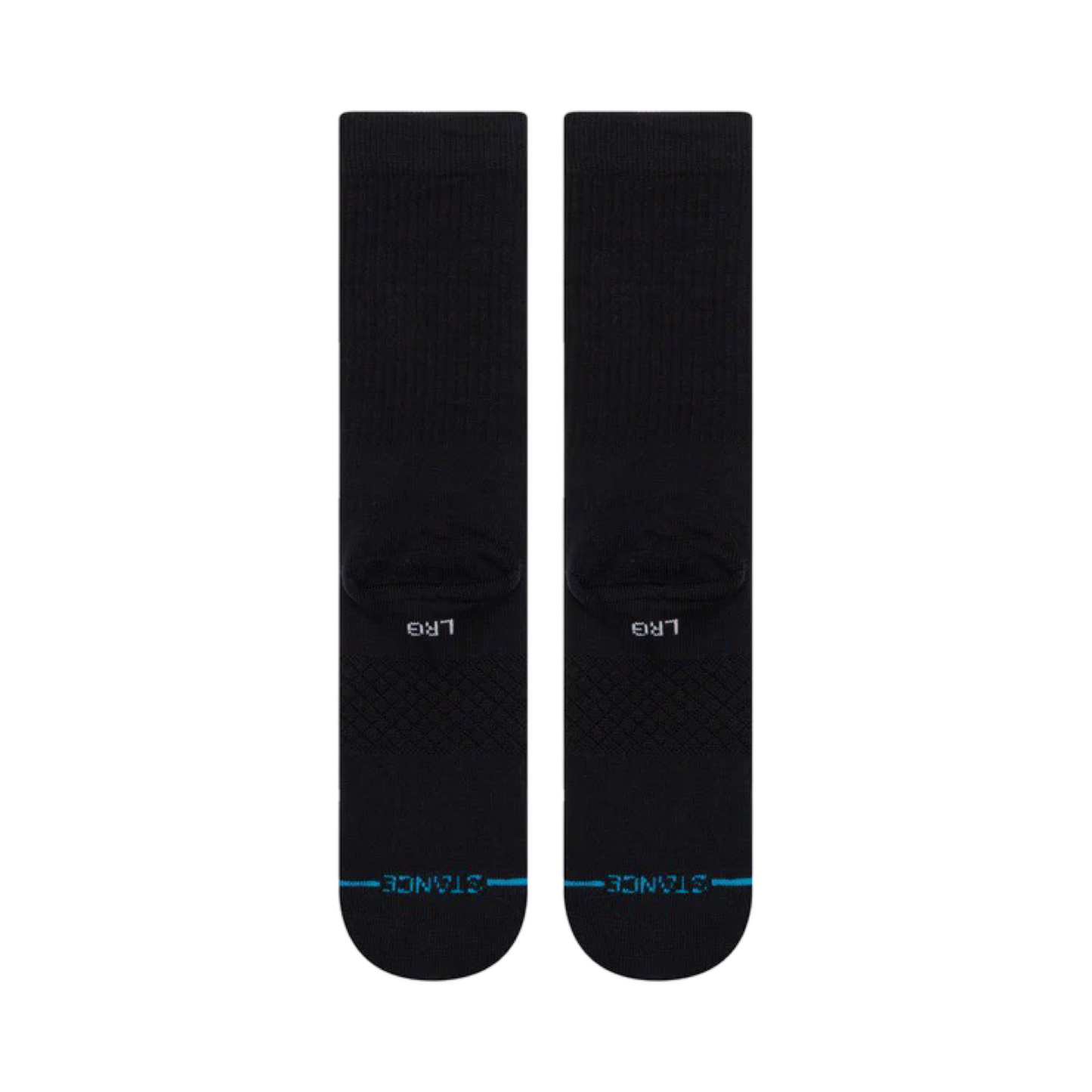 Stance Icon Black Black Crew Socks