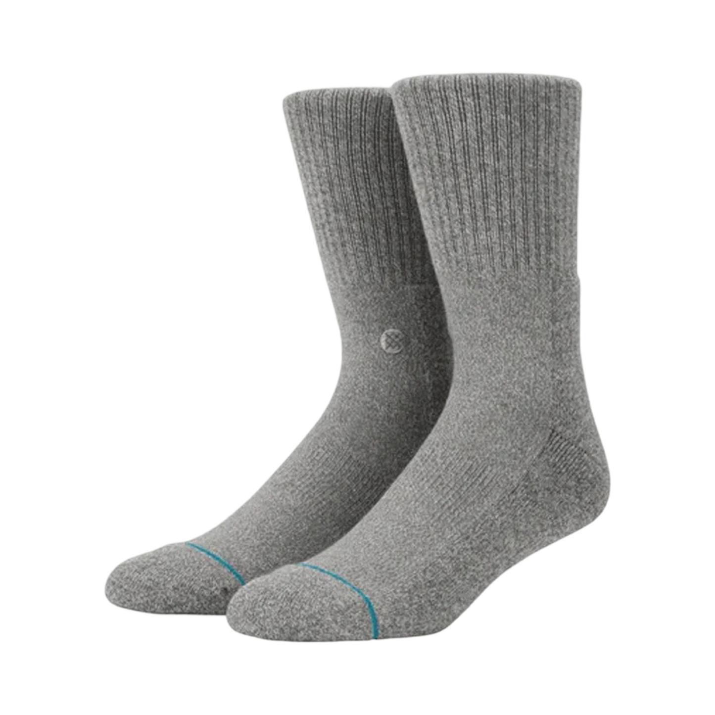 Stance Icon Socks 3 Pack Grey Heather