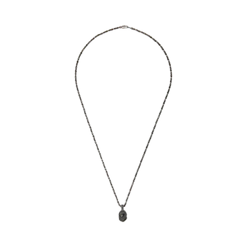 A Bathing Ape x Swarovski x Dover Street Market Special Camo Ape Head Necklace