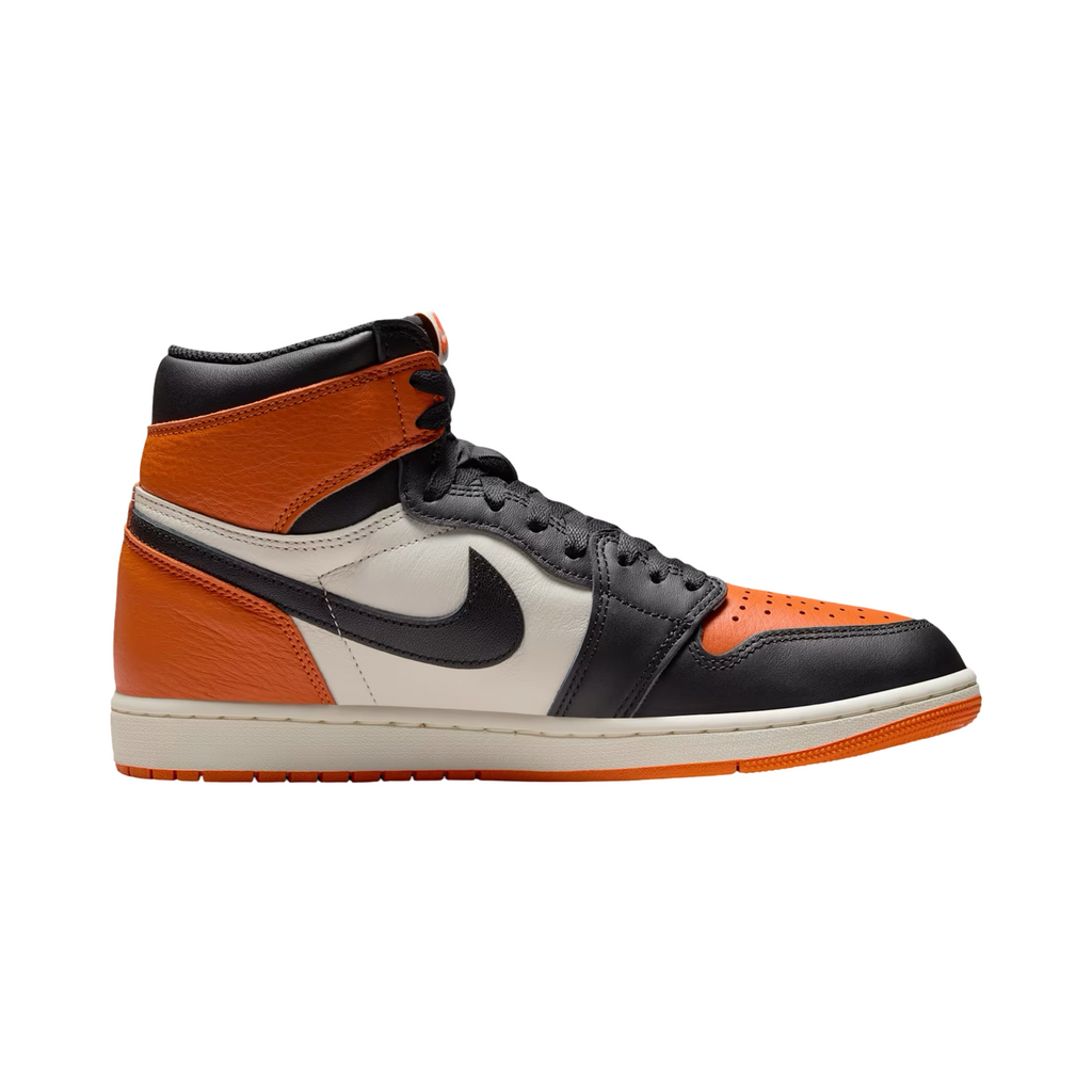Air Jordan 1 Retro High OG Shattered Backboard 2025 Black Black Sail Starfish