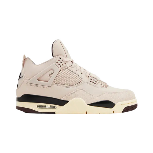 Women's Air Jordan 4 A Ma Maniere Fossil Stone Metallic Pewter Burgundy Crush