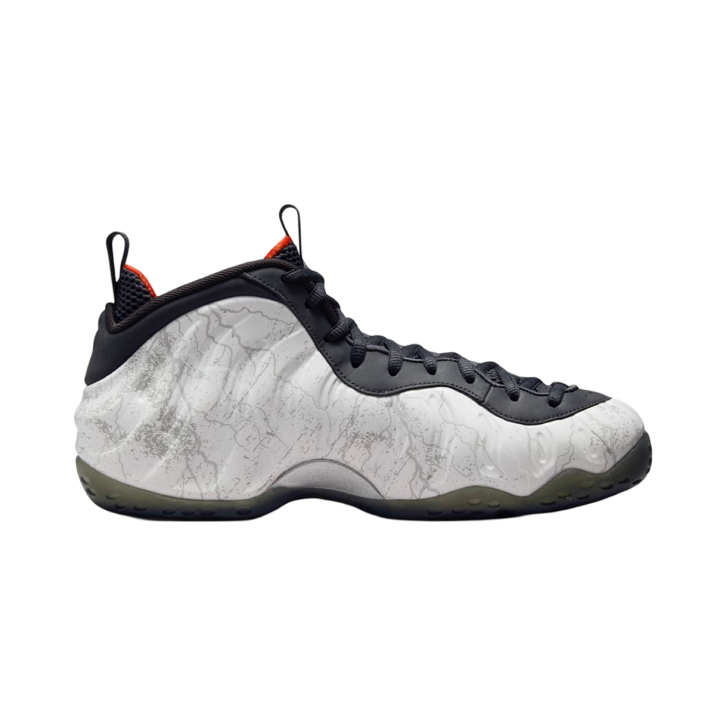 Nike Foamposite Tekken 8 Jin Kazama Photon Dust Metallic Dark Grey Off Noir
