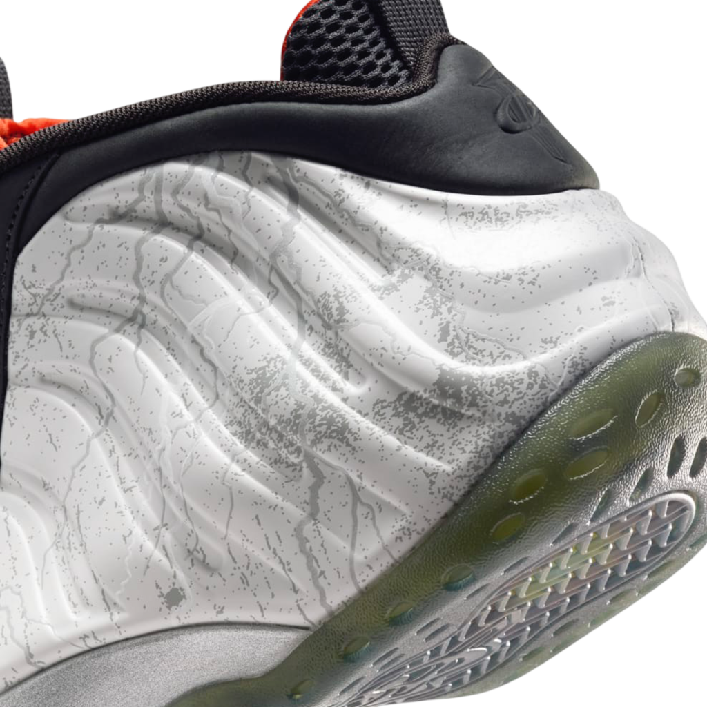 Nike Foamposite Tekken 8 Jin Kazama Photon Dust Metallic Dark Grey Off Noir
