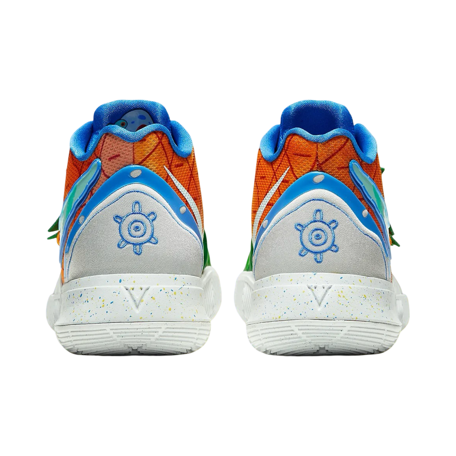 Nike Kyrie 5 x Spongebob Squarepants Pineapple House Orange Peel Teal Tint