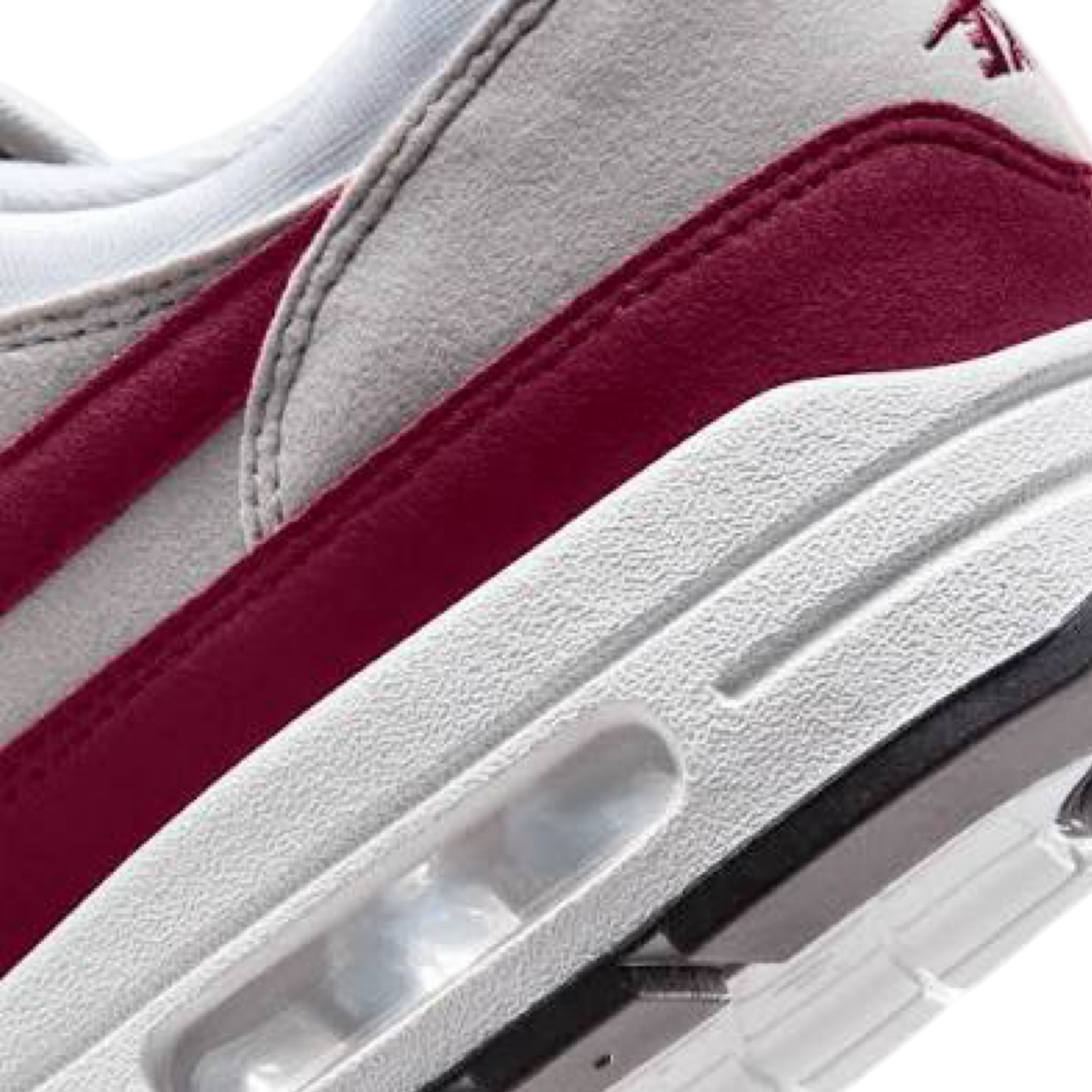 Nike Air Max 1 Stranger Things White Team Maroon Neutral Grey
