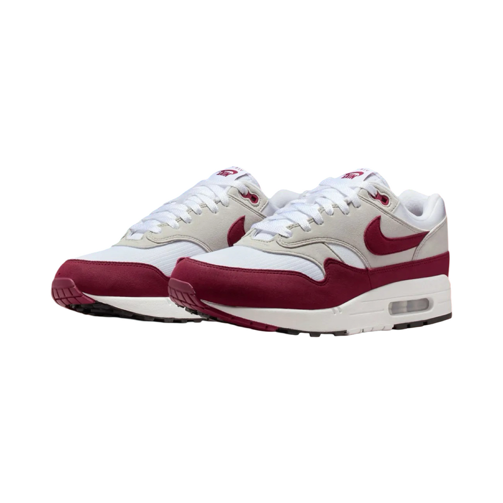 Nike Air Max 1 Stranger Things White Team Maroon Neutral Grey