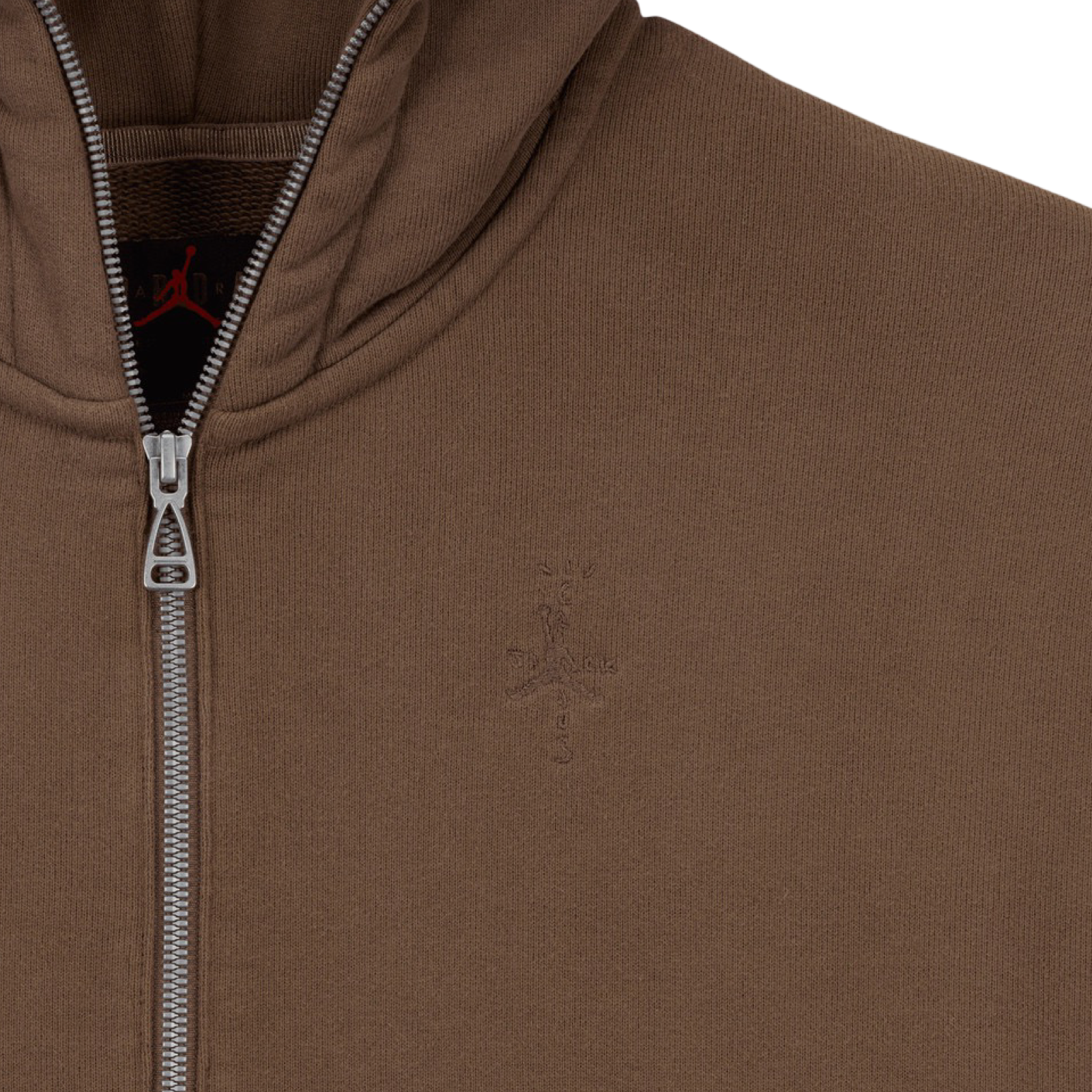 Air Jordan x Travis Scott Full-Zip Hoodie Brown