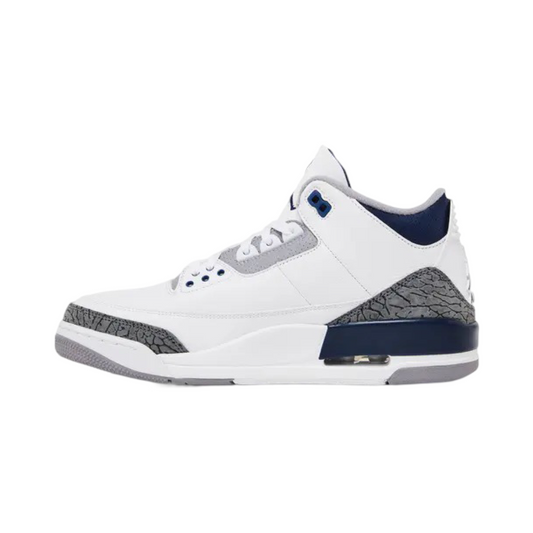 Air Jordan 3 Retro White Midnight Navy