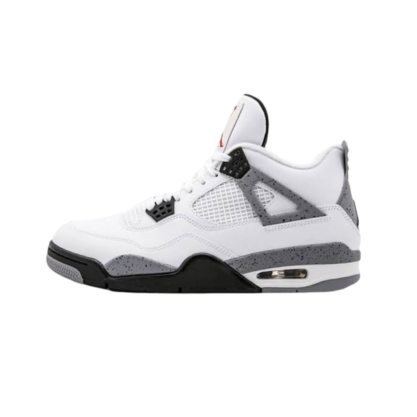 Air Jordan 4 Retro 2012 White Cement White Black Tech Grey