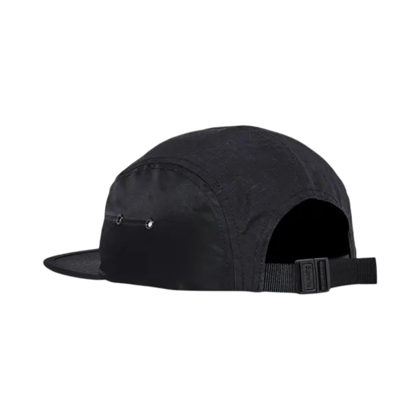 Supreme Waxed Ripstop Camp Cap Black