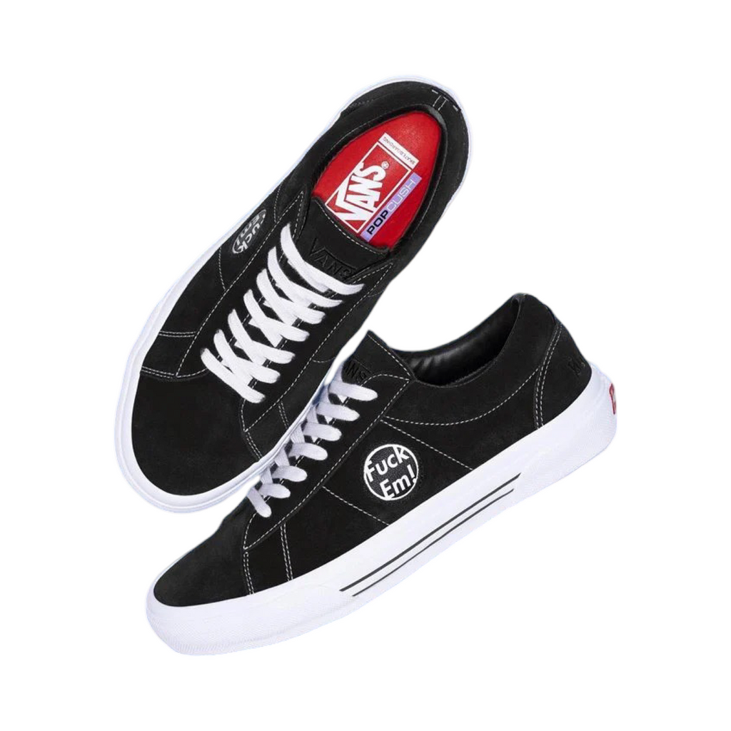 Supreme x Vans SID Fuck em Black White