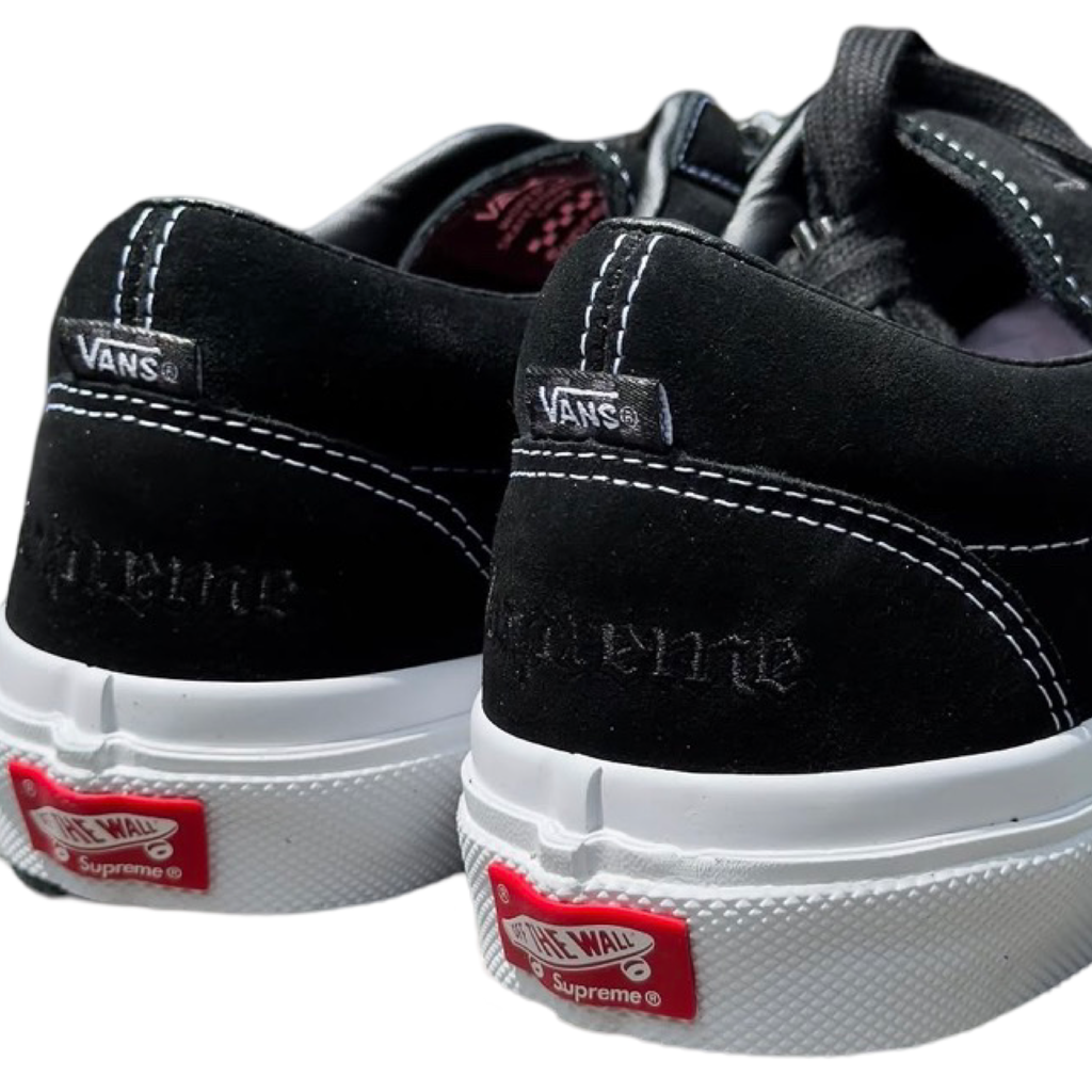 Supreme x Vans SID Fuck em Black White