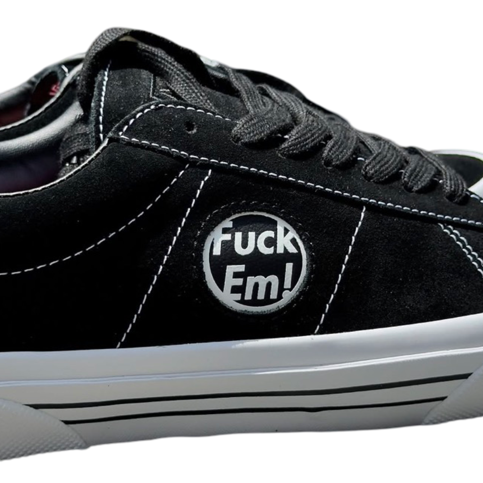 Supreme x Vans SID Fuck em Black White – SoleMate Sneakers Supreme x Vans SID Fuck em Black White – SoleMate Sneakers