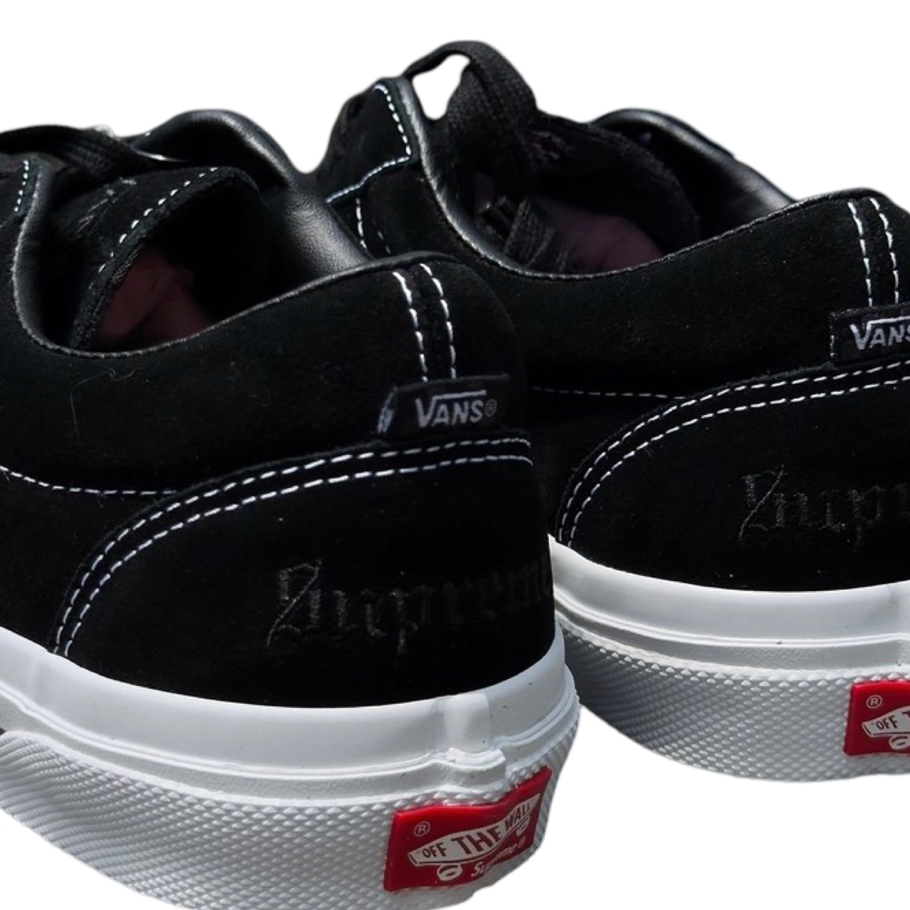 Supreme x Vans SID Fuck em Black White