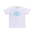 A Bathing Ape BAPE Busy Works Tee Ice Blue SS26