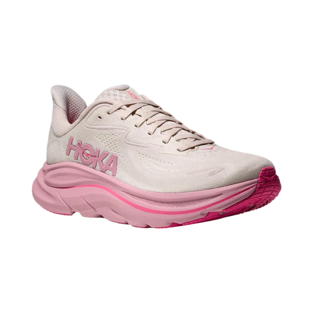 Women's Hoka Clifton 10 B Width Rose Cream Dried Rose