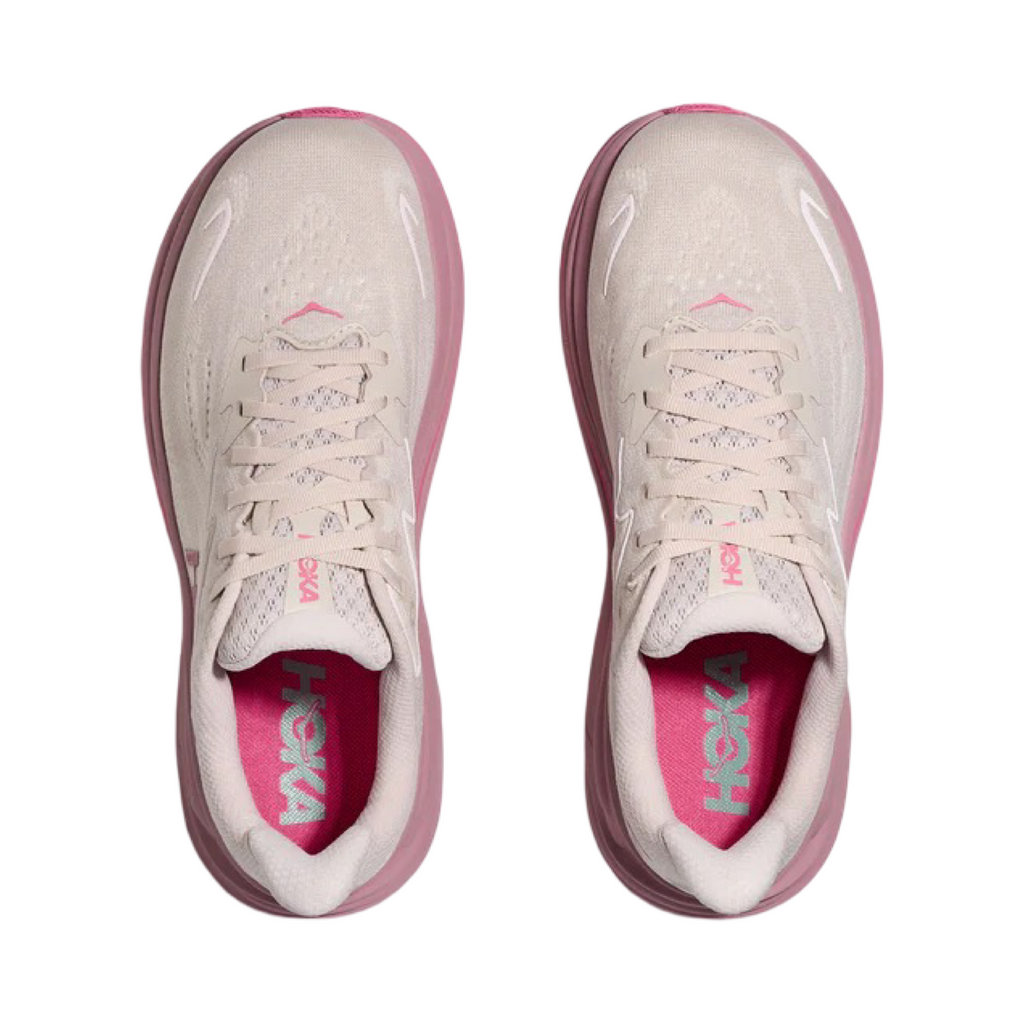 Women's Hoka Clifton 10 B Width Rose Cream Dried Rose