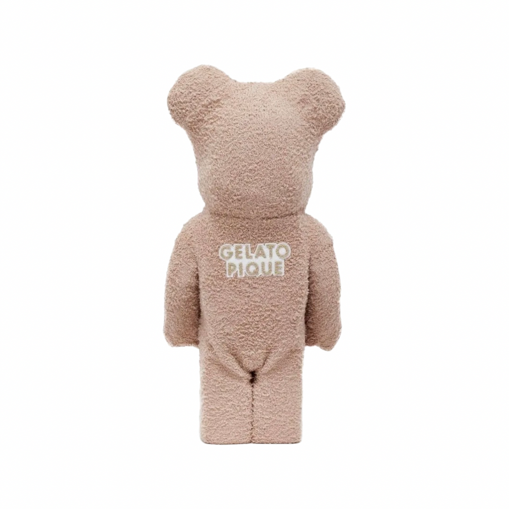 Bearbrick 1000% x Gelato Pique Beige White