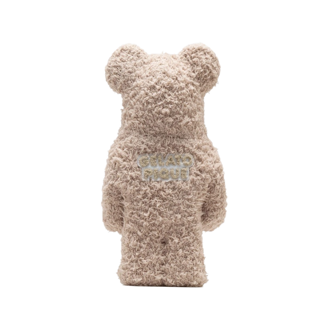 Bearbrick 1000% x Gelato Pique Beige White