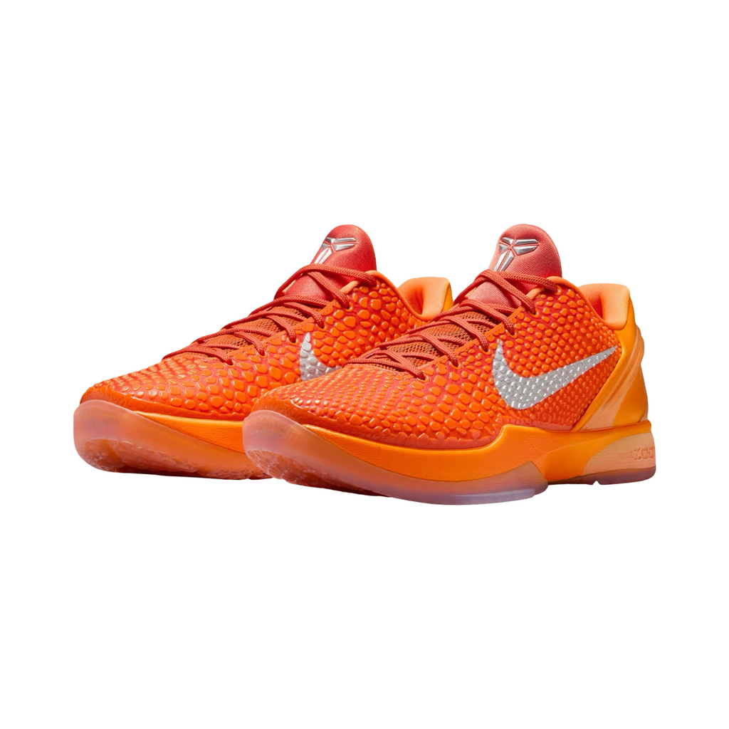 Nike Kobe 6 Protro Total Orange Metallic Silver