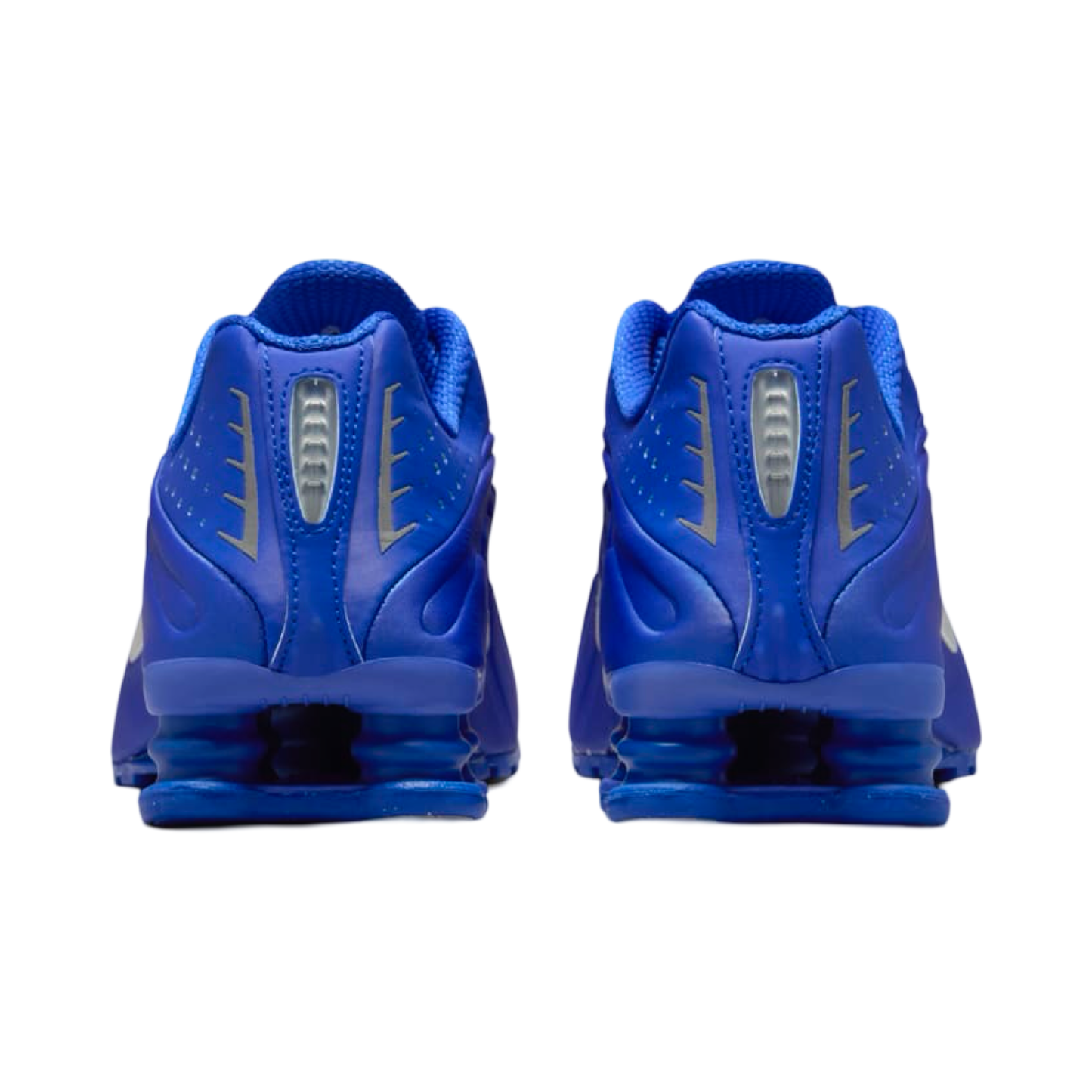 Women's Nike Shox R4 Racer Blue Metallic Silver