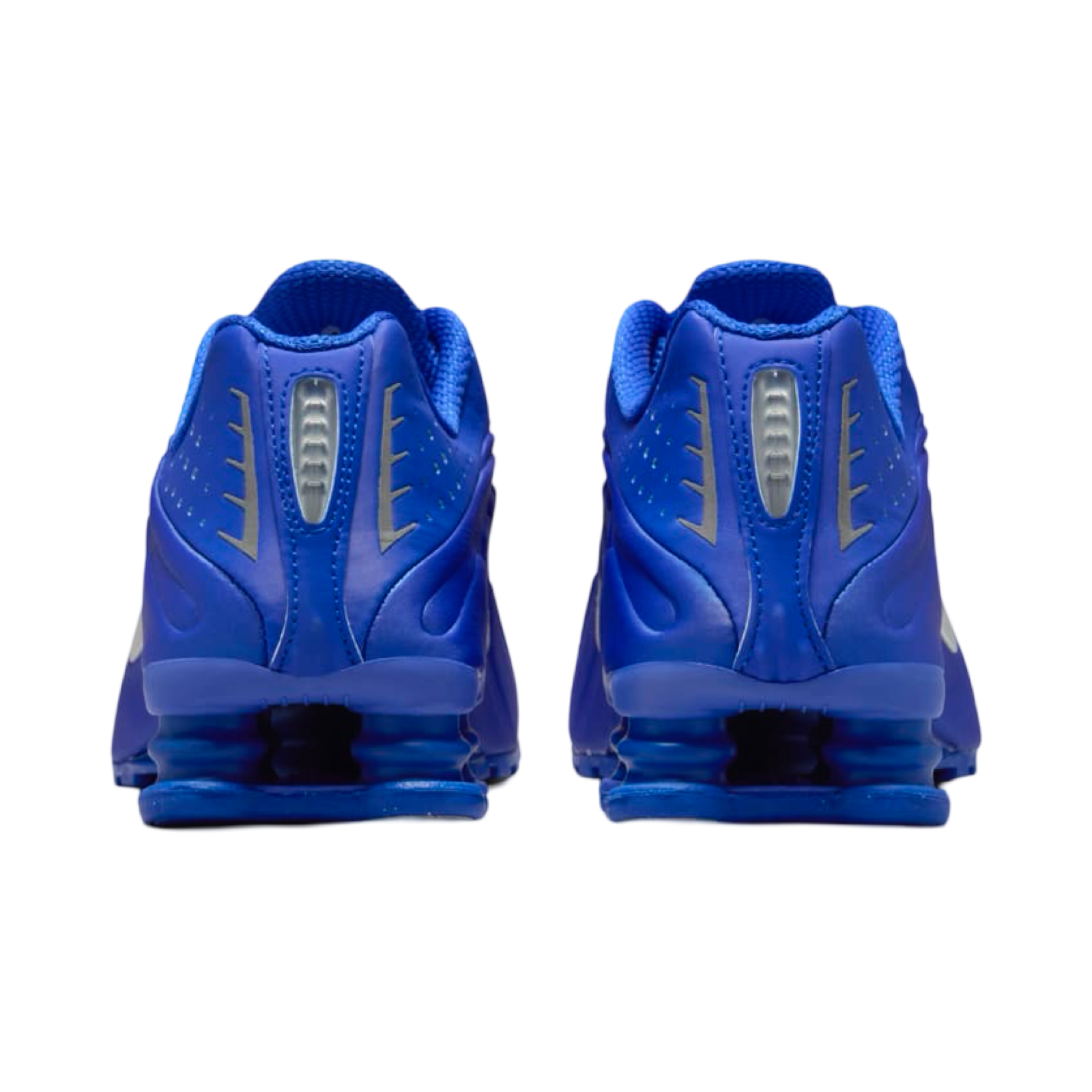 Women's Nike Shox R4 Racer Blue Metallic Silver