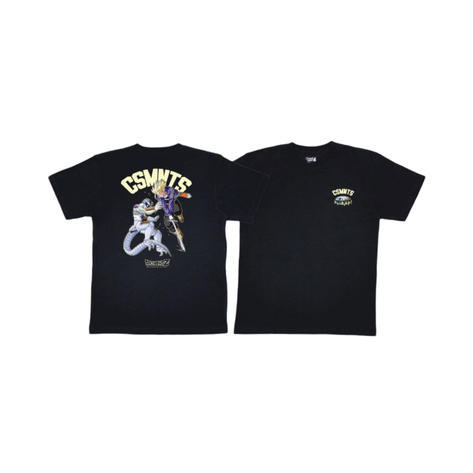 Cosmonauts Dragon Ball Z Part II - Trunks vs Frieza Black Tee