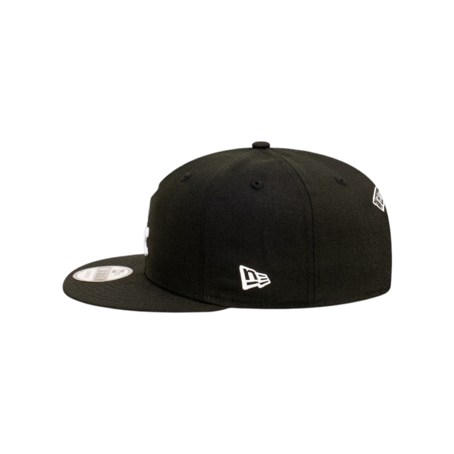 New Era 5950 Chiacgo White Sox Pop Sweat Black White Snapback Cap