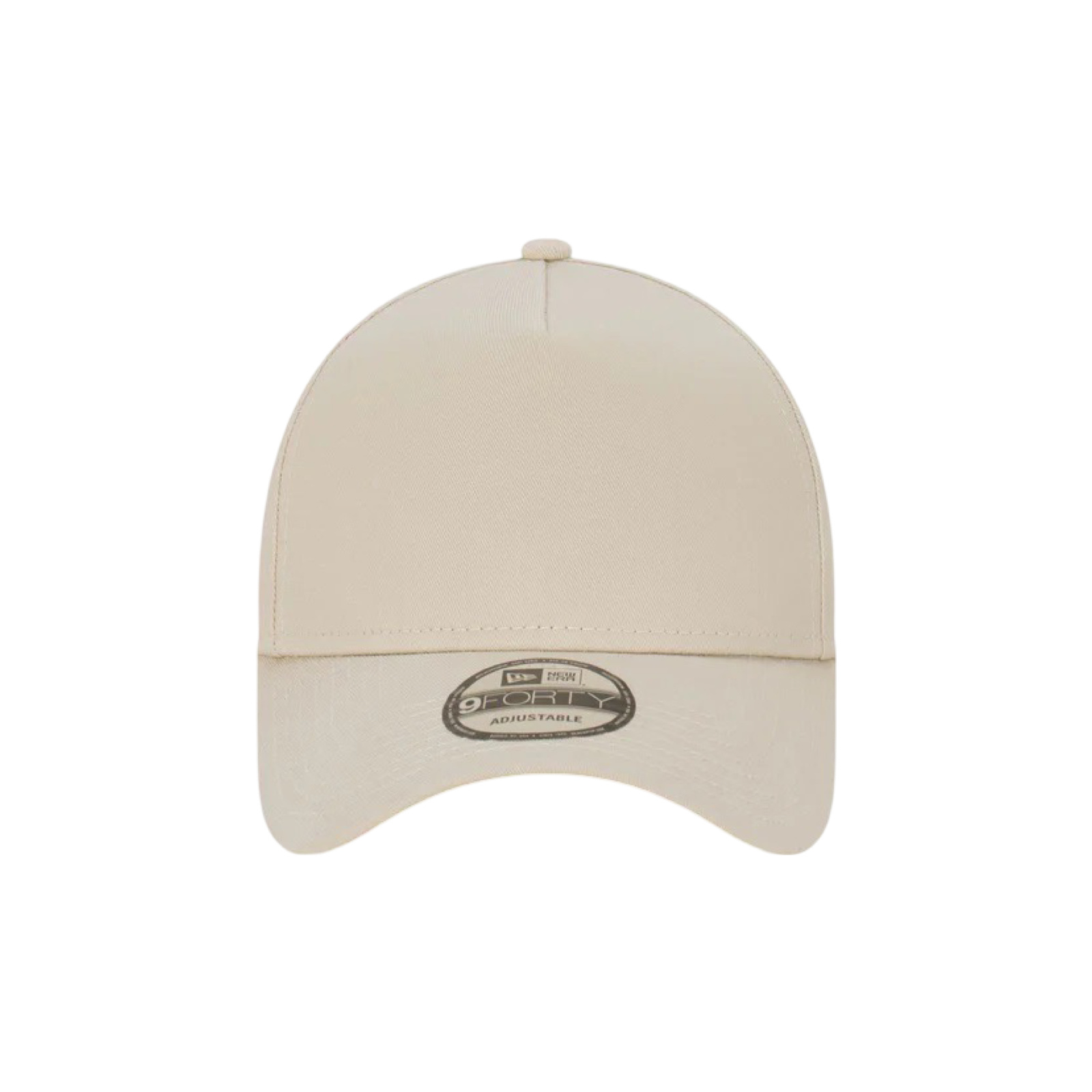New Era 940 AFrame Essentials Blank Stone Snapback Cap