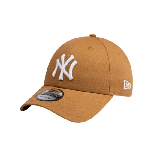 New Era 940 Pre-Curved New York Wheat White