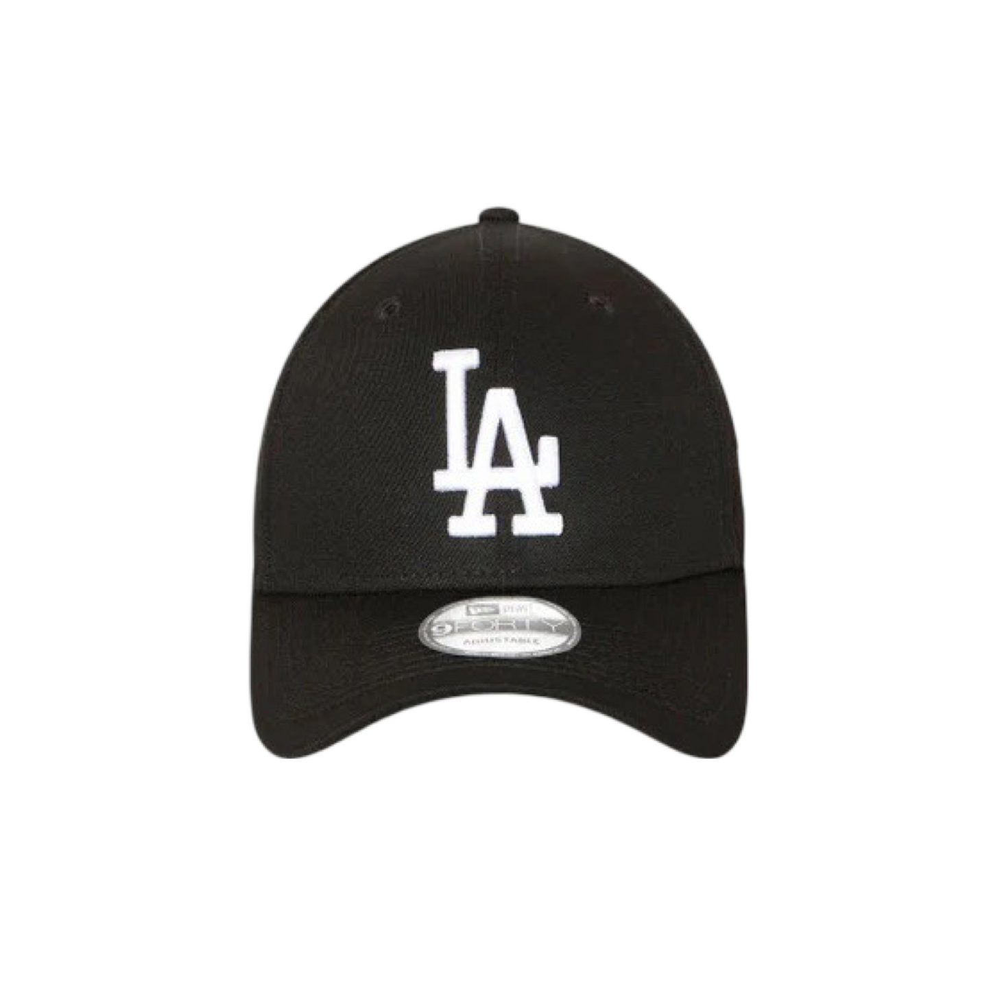 New Era 940 LA Dodgers Black White Clothstrap Cap