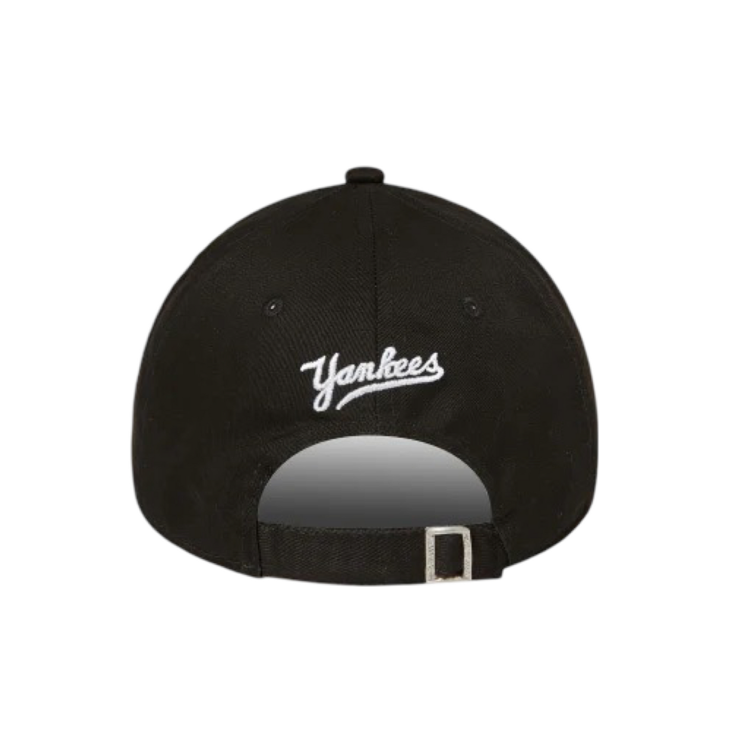 New Era 940 Pre-Curved Visor New York Yankees Black White Cap