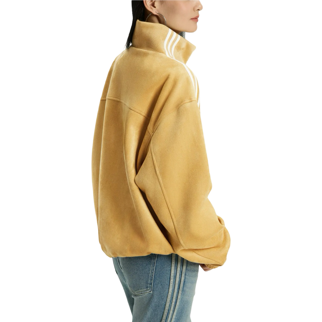 Adidas CTT Chinese Track Top 3.1 Gender Neutral Jacket (Asian Sizing) Oat Yellow