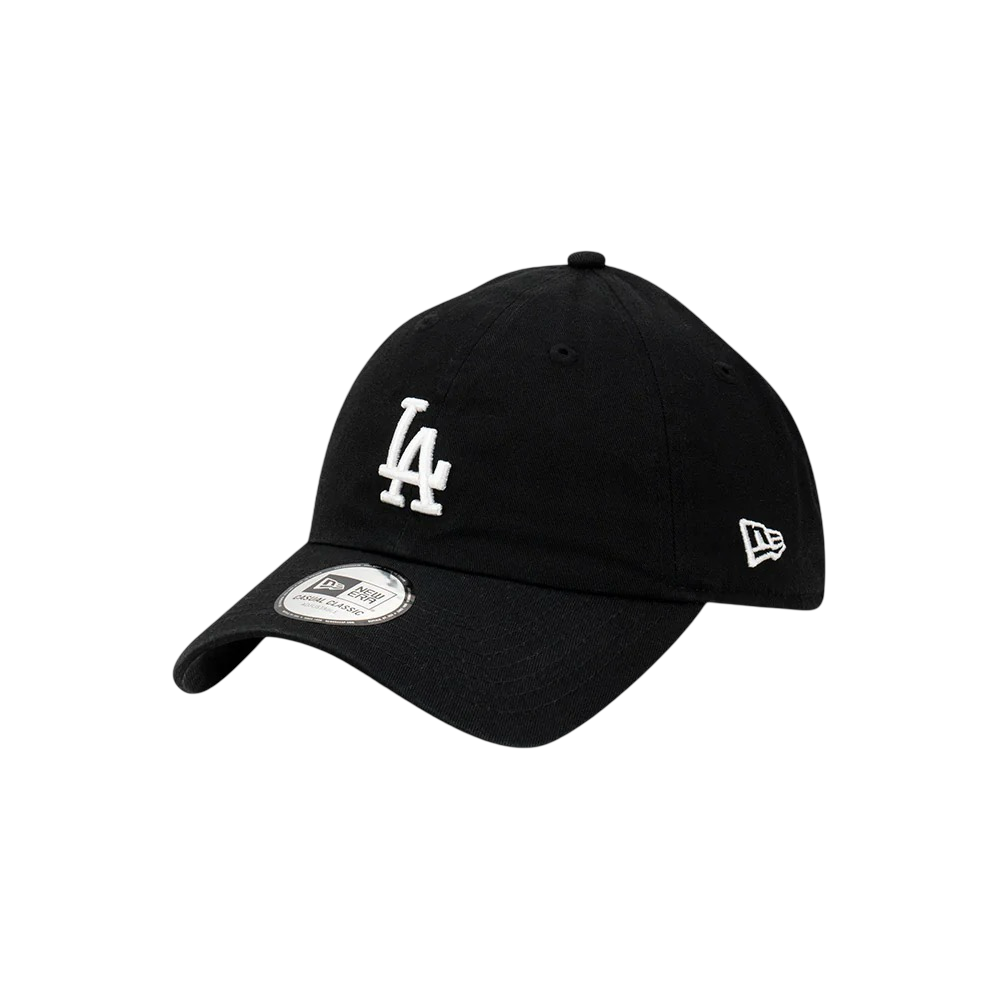 New Era Casual Classic LA Dodgers Black White Cap