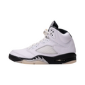 Air Jordan 5 Reverse Metallic White Black Sail