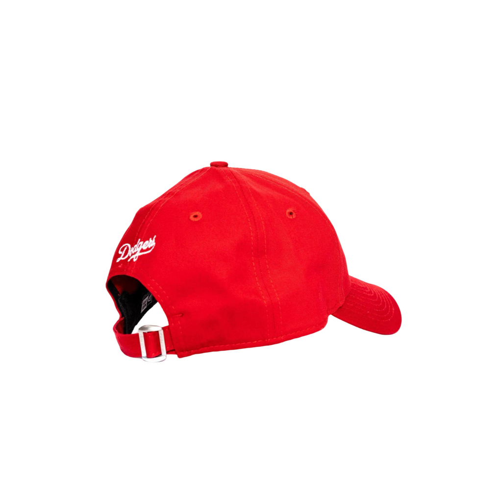 New Era 940 Pre Curved LA Dodgers Scarlet Red White Cap