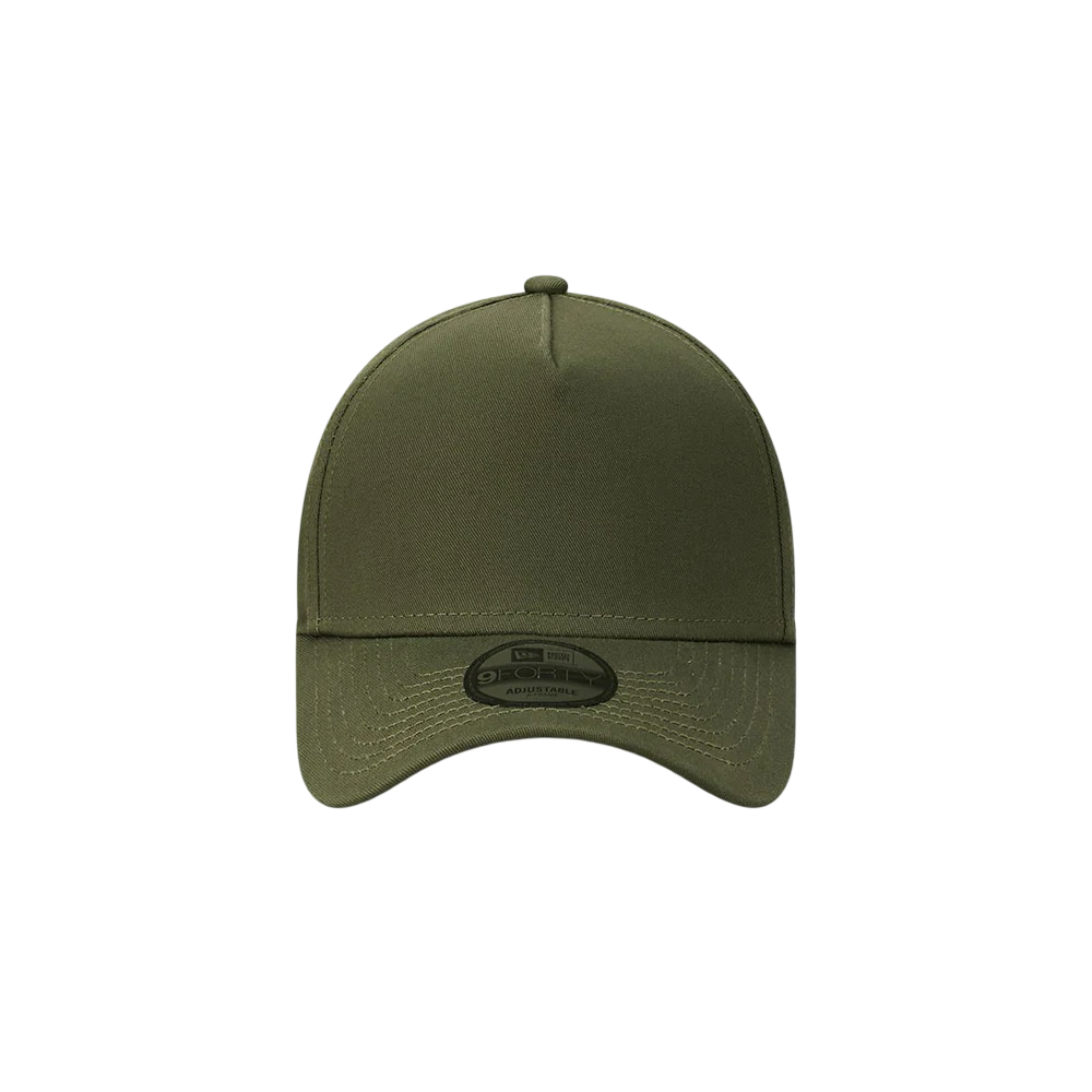 New Era 940 A-Frame Blank Cap Olive