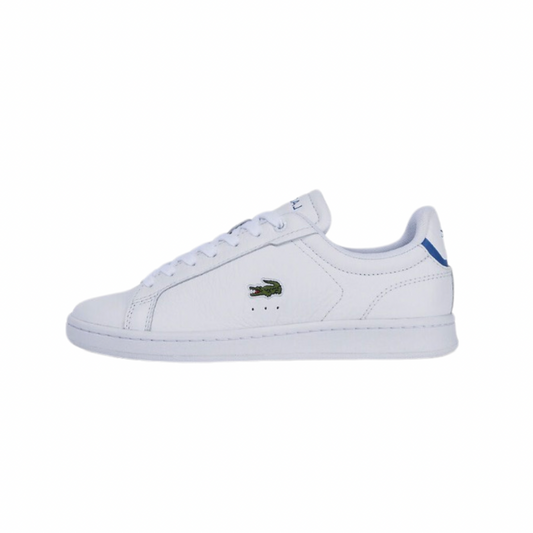 Lacoste Women's Carnaby Pro White Light Blue Leather