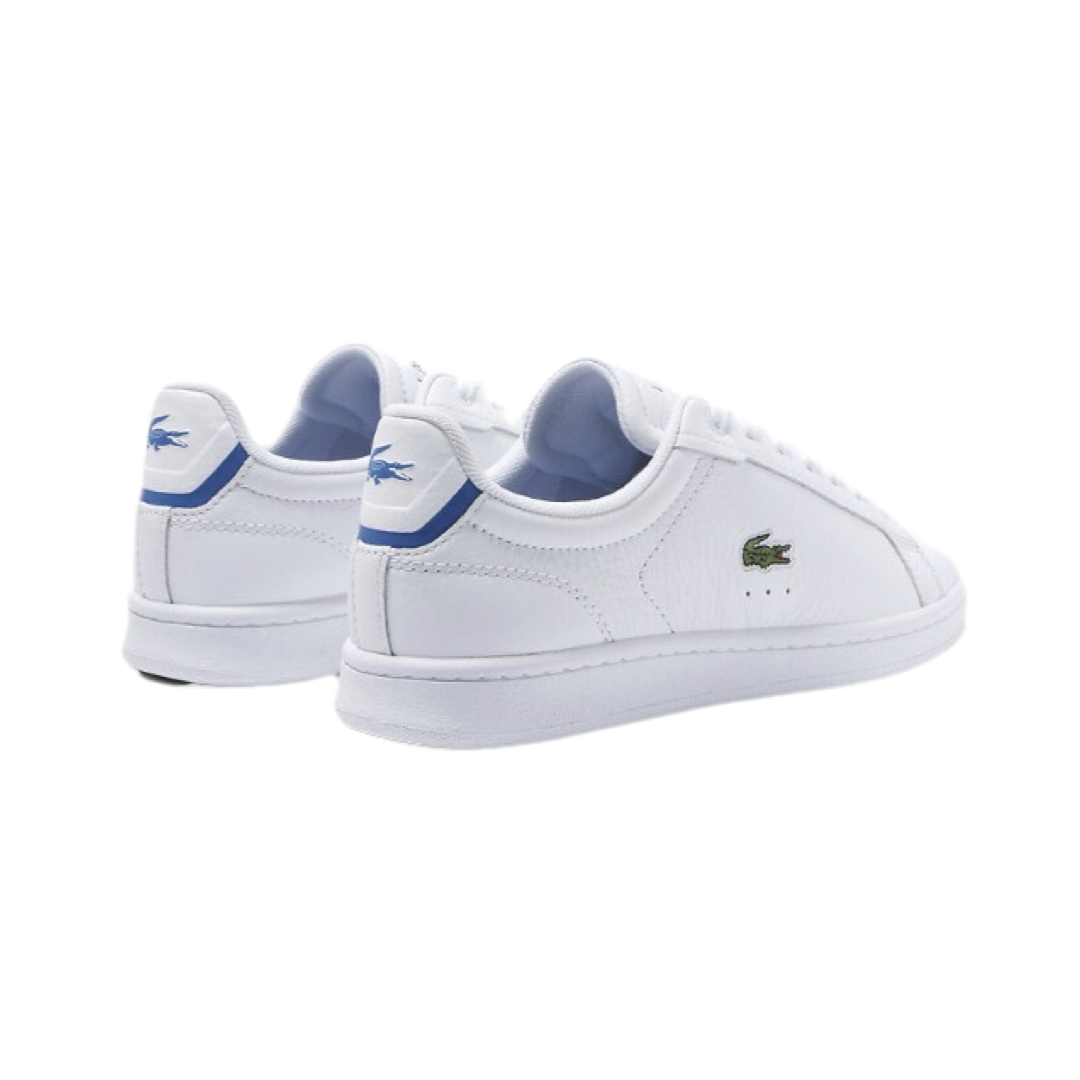 Lacoste Women's Carnaby Pro White Light Blue Leather