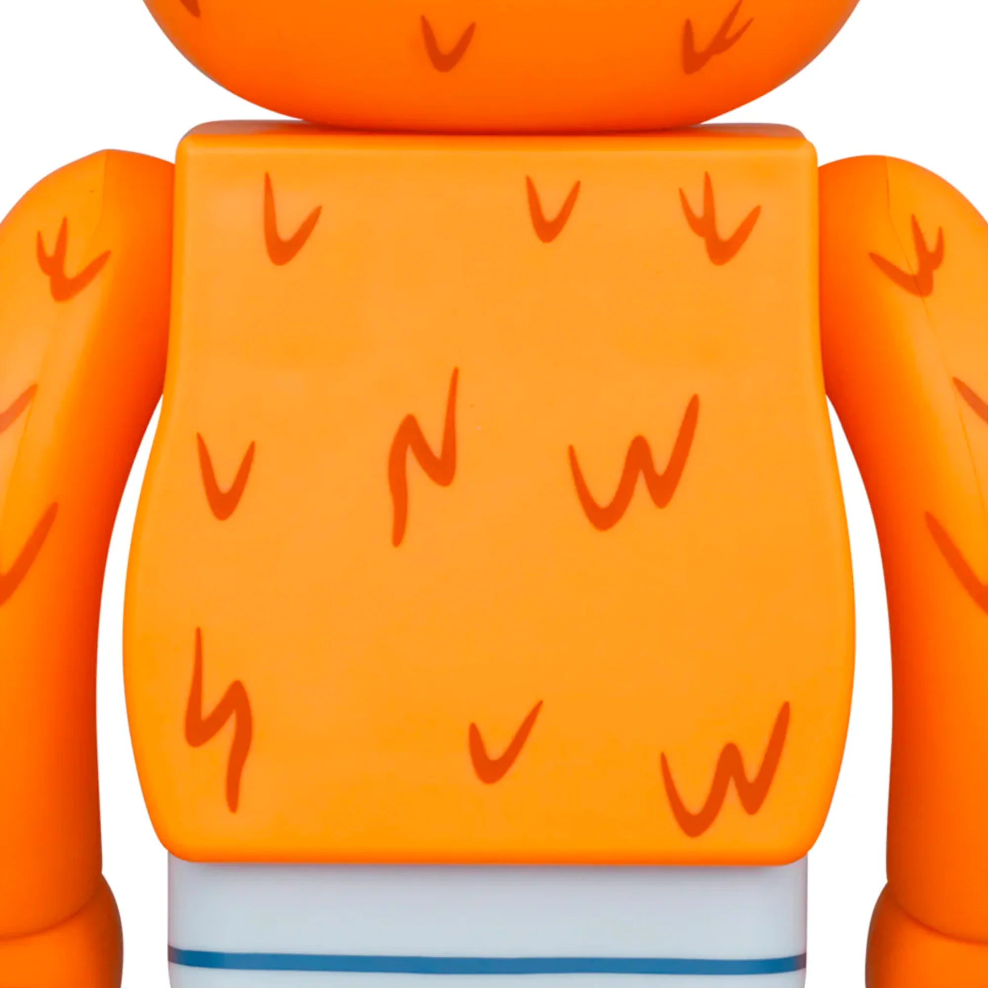 Bearbrick x Sesame Street 100% & 400% Oscar The Grouch Orange Fur Graphics Boxset