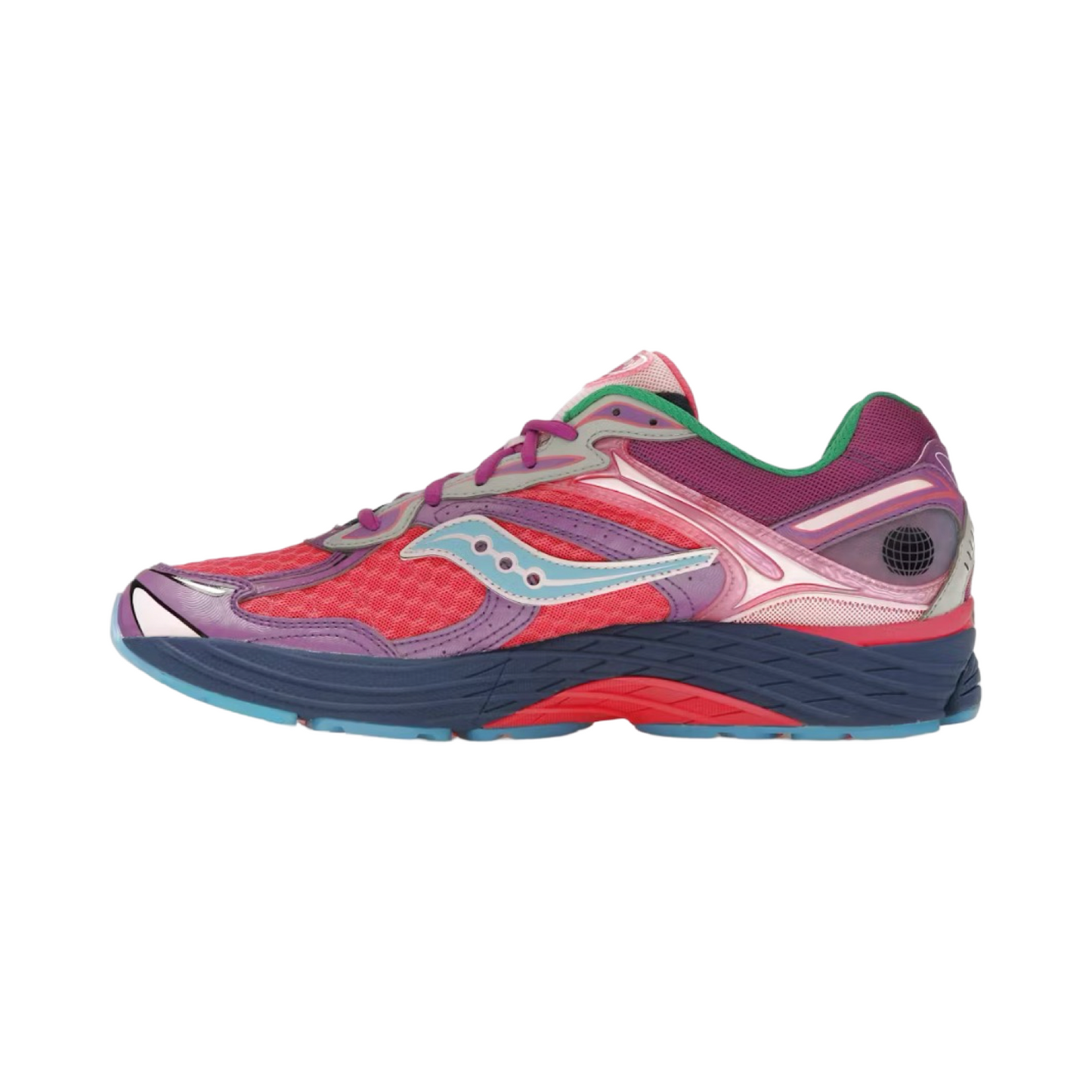 Saucony ProGrid Omni 9 Jae Tips To Do List Pink Purple