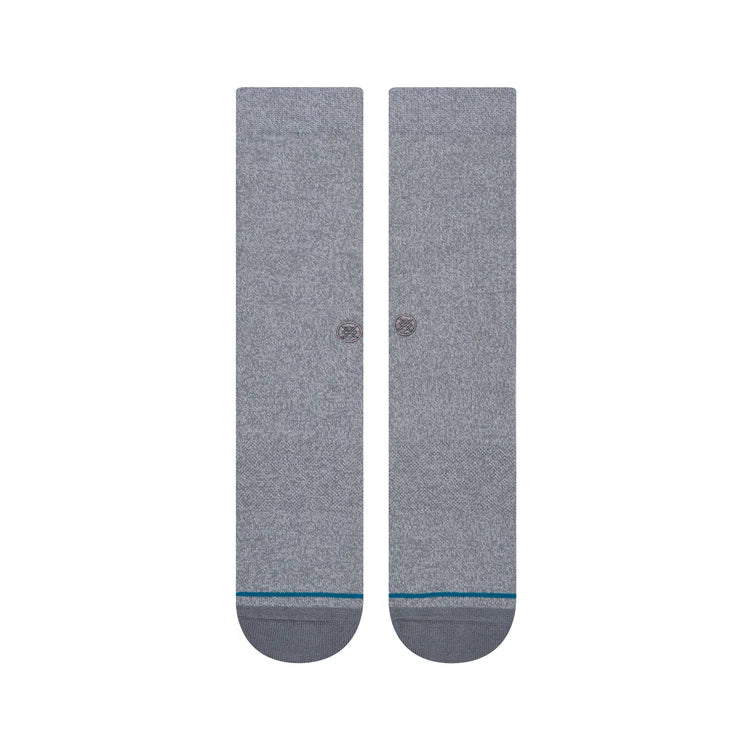 Stance Icon Socks Grey Heather