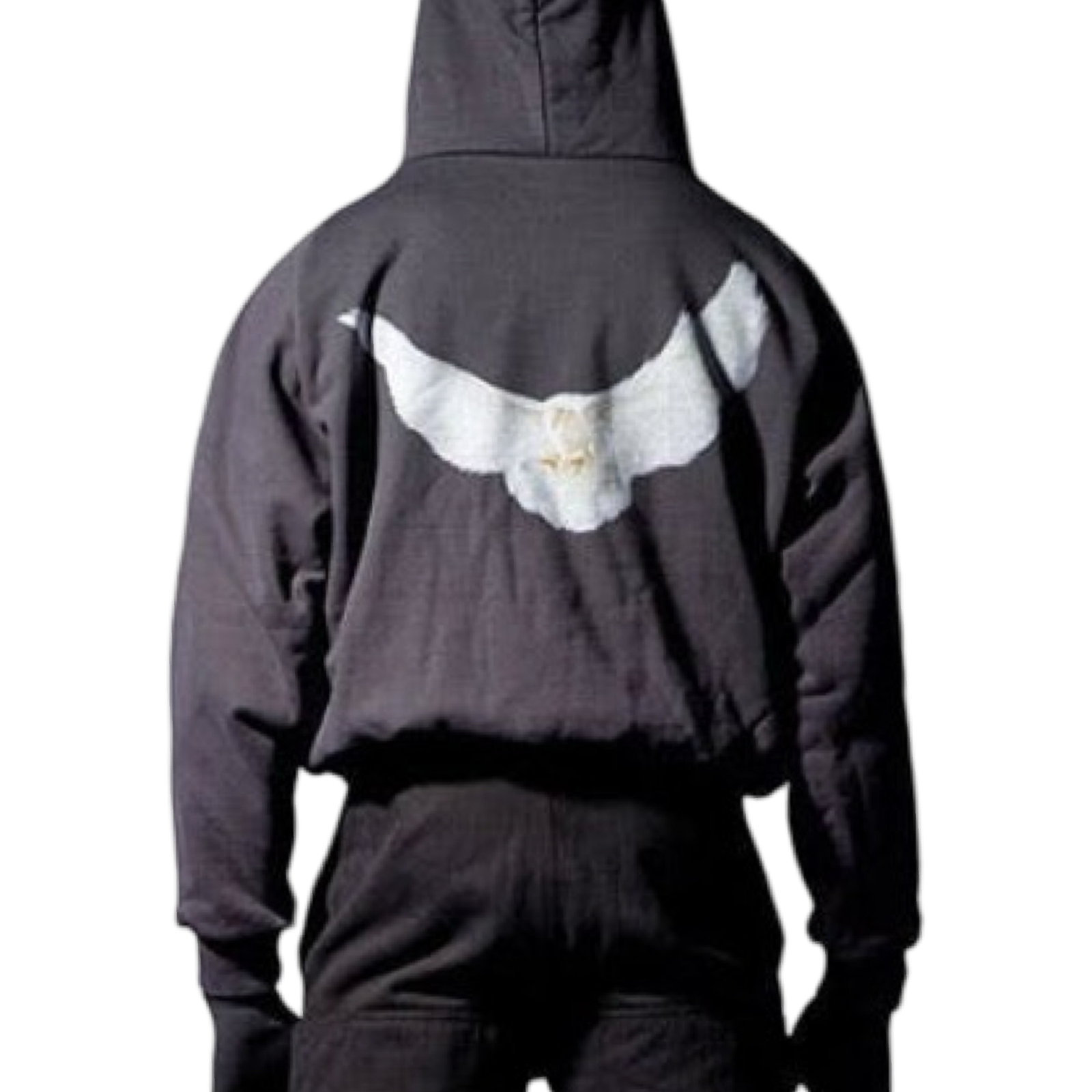 Yeezy Gap Shrunken Balenciaga Dove Hoodie Washed Black – SoleMate Yeezy Gap Shrunken Balenciaga Dove Hoodie Washed Black – SoleMate