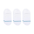 Stance Icon No Show Sock 3 Pack White / White