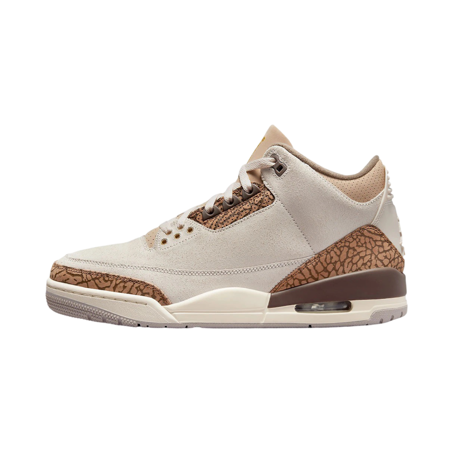 Air Jordan 3 Light Orewood Brown Metallic Gold